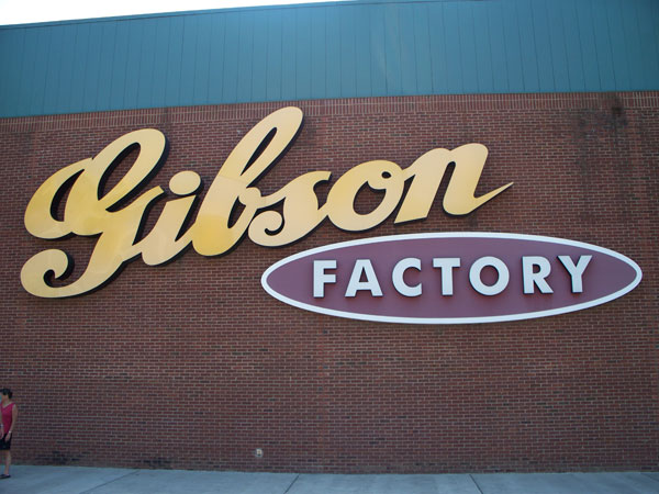 Usine Gibson Tennessee