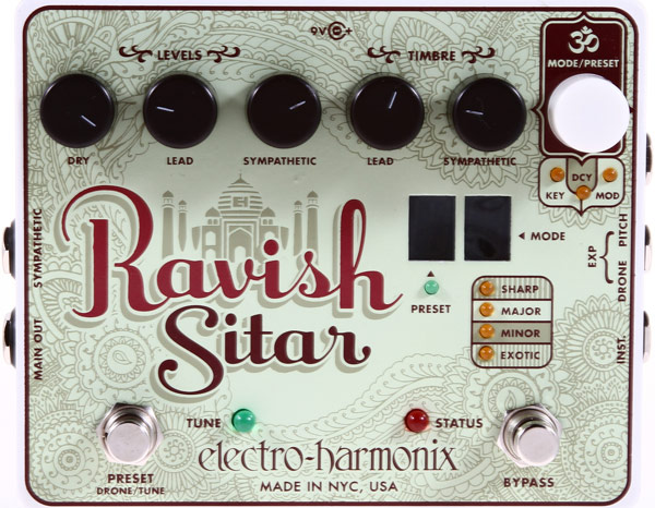 Electro-Harmonix Ravish Sitar Pédale
