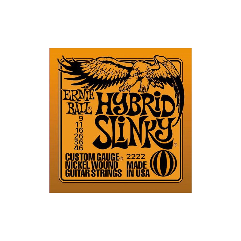 Jeu Cordes Ernie Ball Hybrid Slinky 9/46