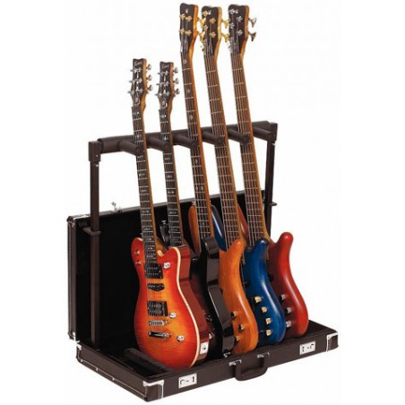Stand Rockstand pour 5 Guitares Pliable en Etui