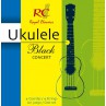 Royal Classic Ukulele Black Concert