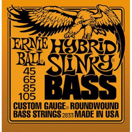 Jeu Cordes Ernie Ball Hybrid Slinky 45/105