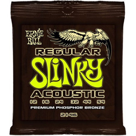 Jeu Cordes Ernie Ball Slinky Acoustic 12/54
