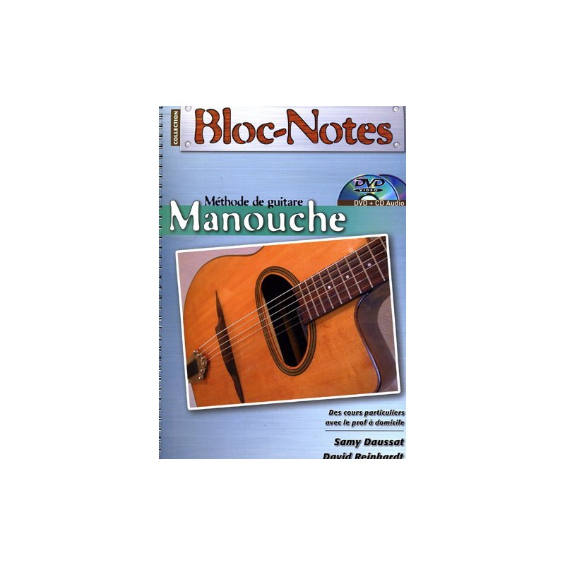 Bloc-Notes Débutant guitare manouche