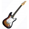 Guitare Schecter California VS-1 SSS 3 Tone Sunburst